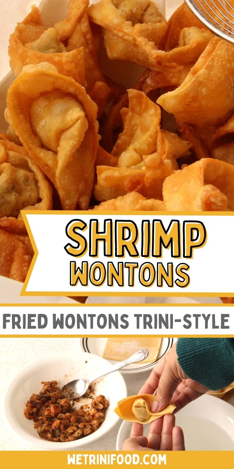 fried shrimp wontons trini style