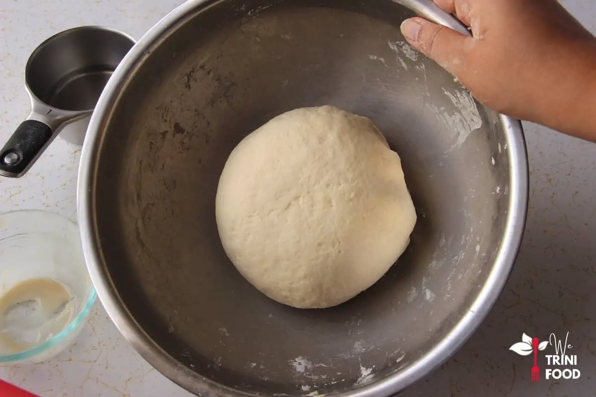 kneaded naan dough