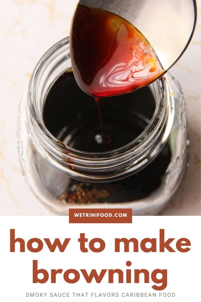 How to Make Browning Sauce We Trini Food