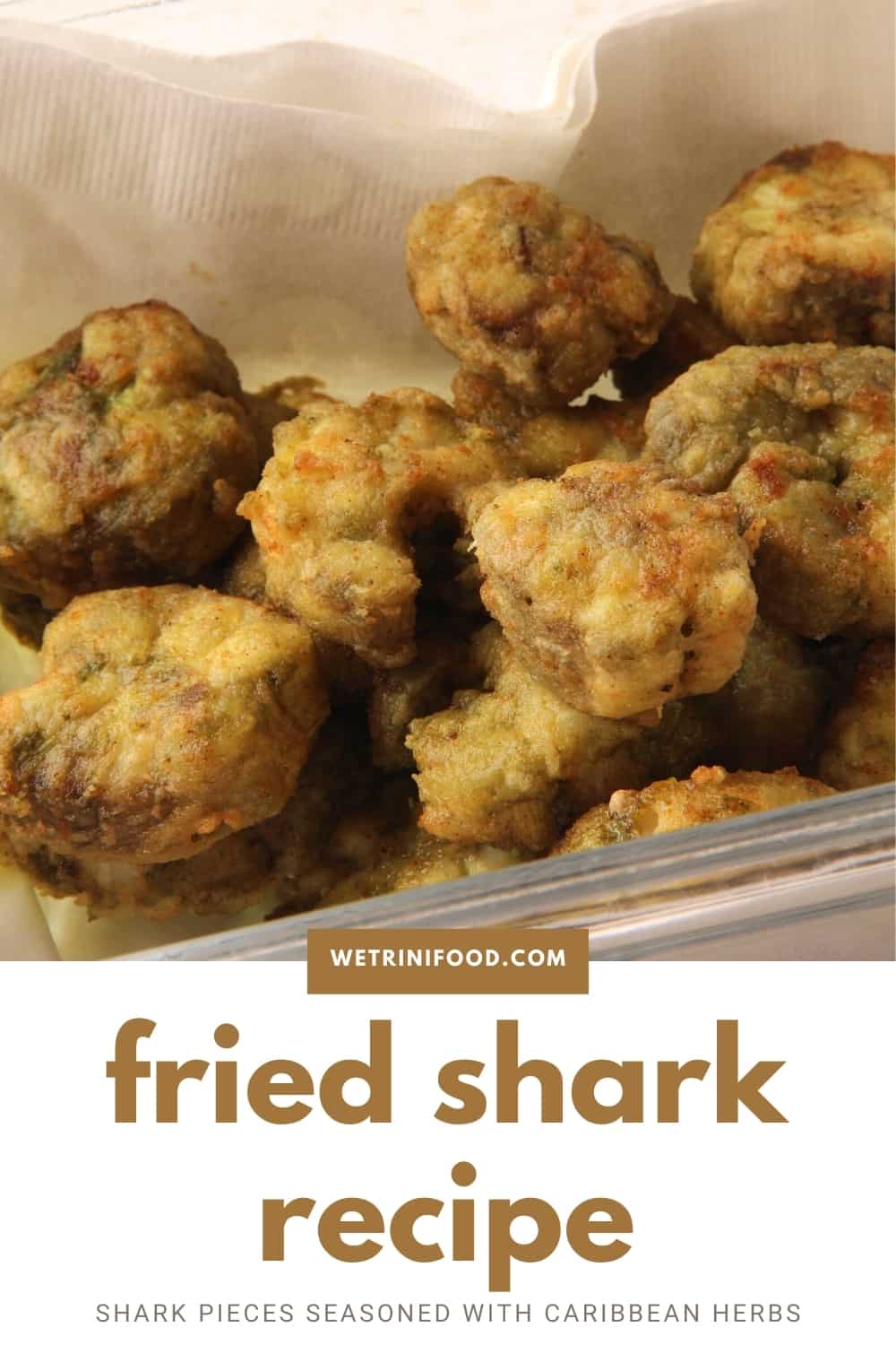 fried shark recipe pinterest image