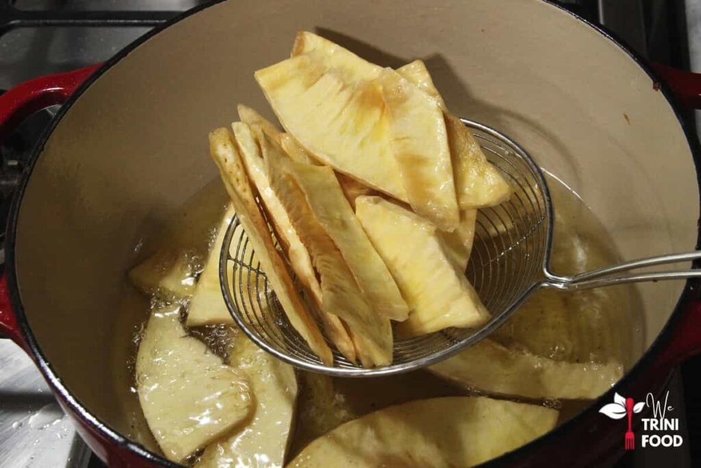 Easy Fried Breadfruit Chips Recipe We Trini Food