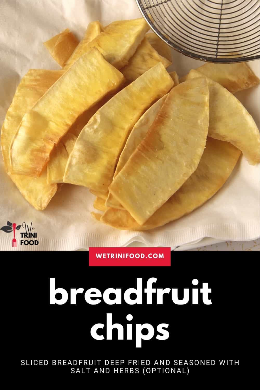 fried breadfruit chips pinterest image
