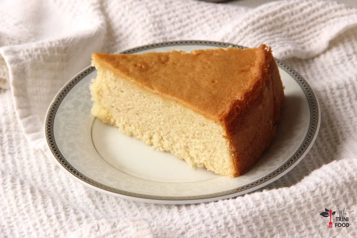 sponge cake slice