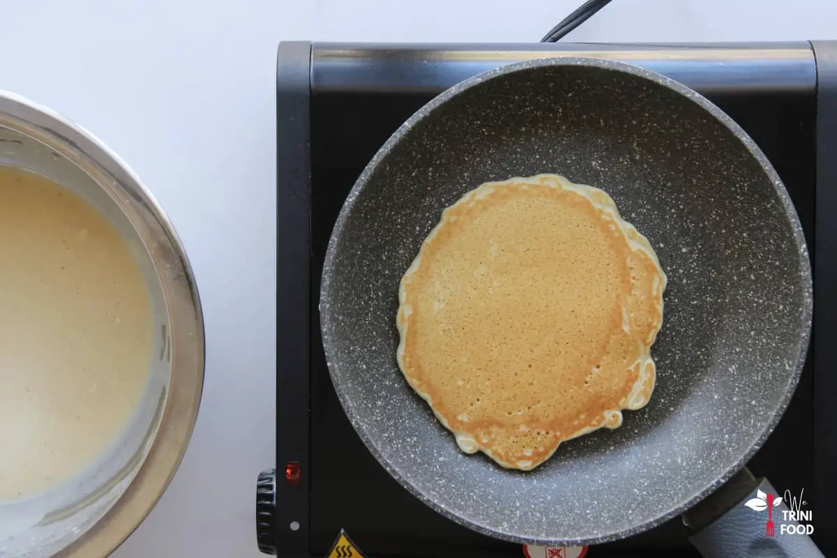 flipped pancake