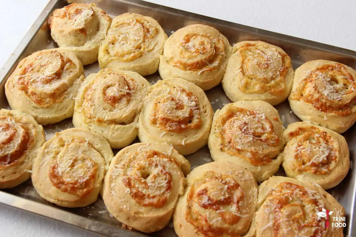 finished cheese rolls