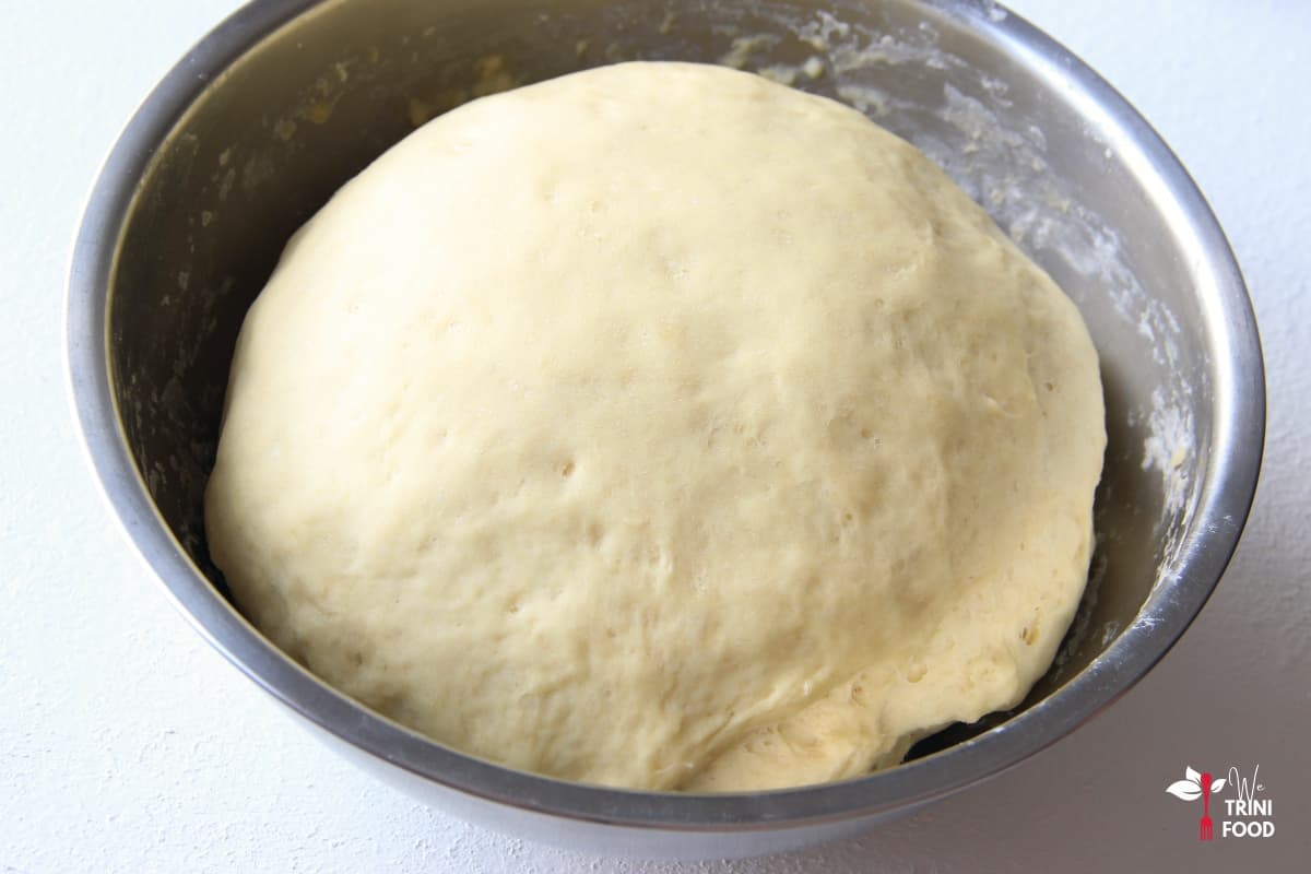 proofed cheese roll dough