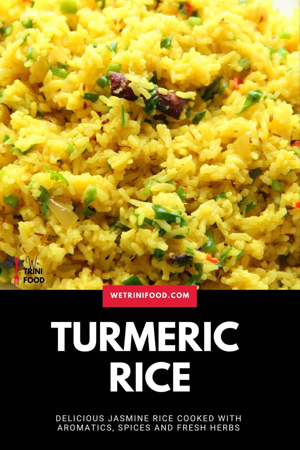 turmeric rice pinterest image