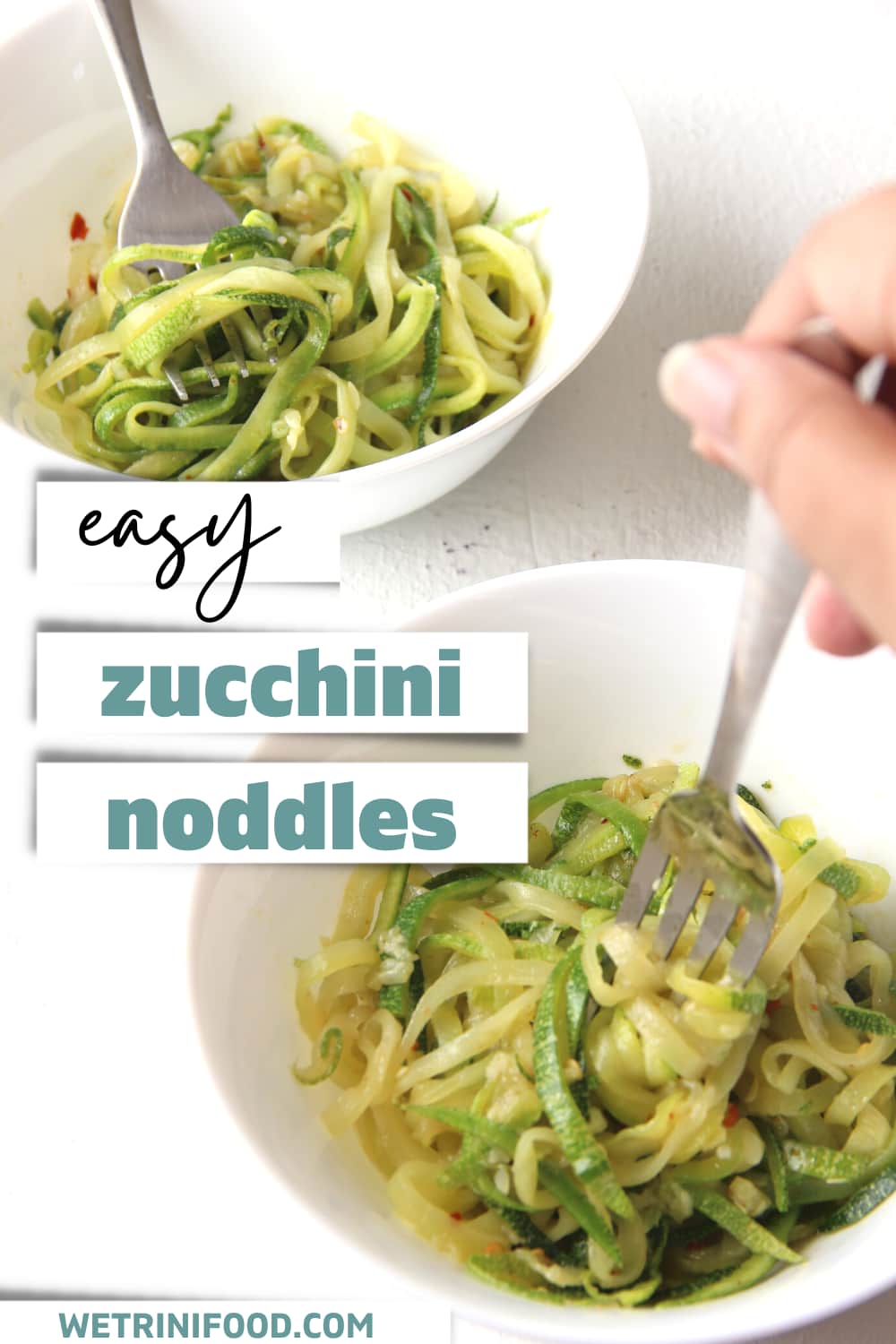 easy zucchini noodles