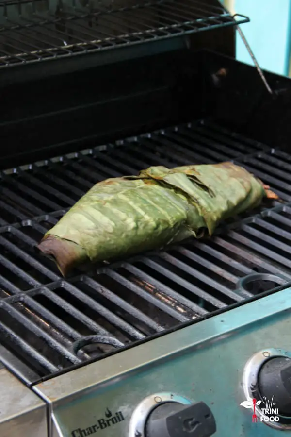 flip grilled whole red snapper