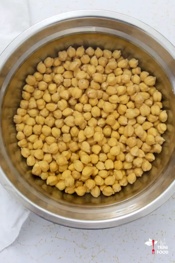 soak channa overnight for curry