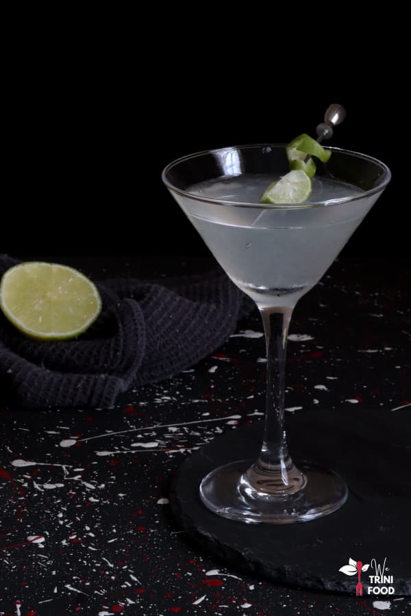 kamikaze drink in martini glass