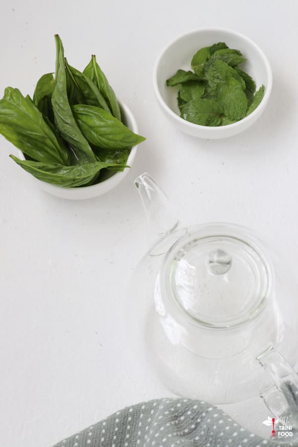 basil mint tea ingredients