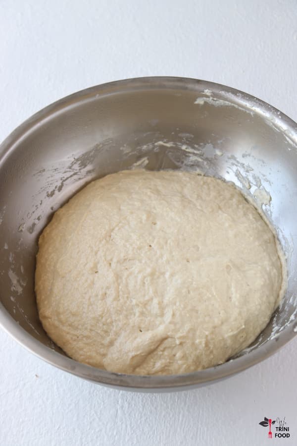 focaccia dough out of fridge