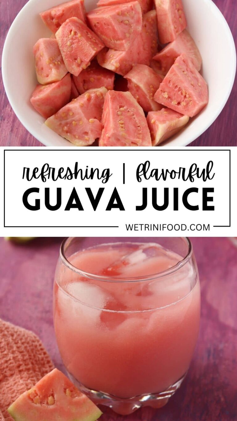 Easy Fresh Guava Juice Recipe We Trini Food
