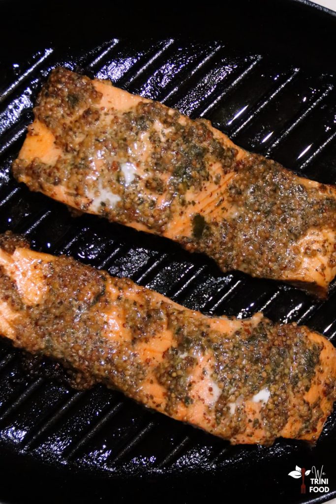 baked honey mustard salmon