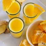 orange ginger shots featured image