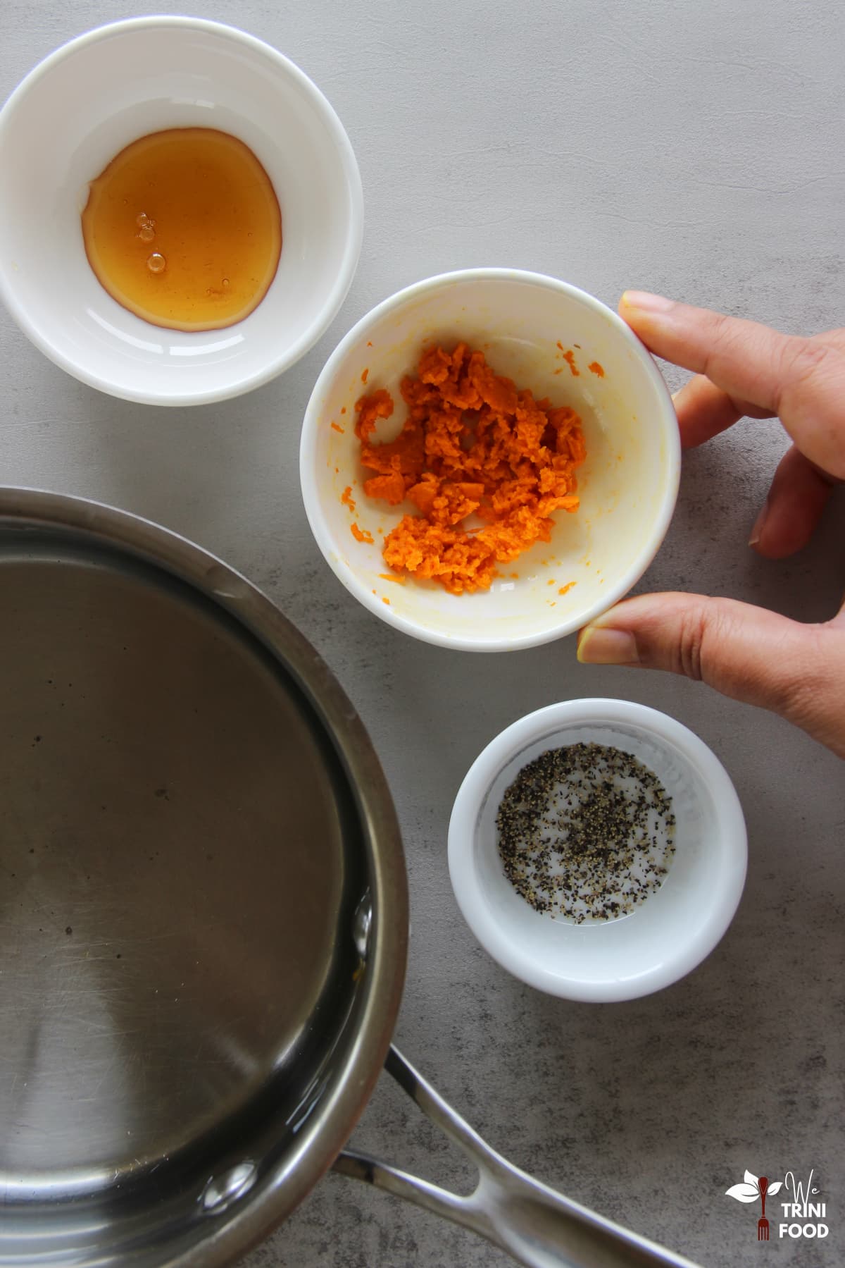 ingredients for turmeric tea