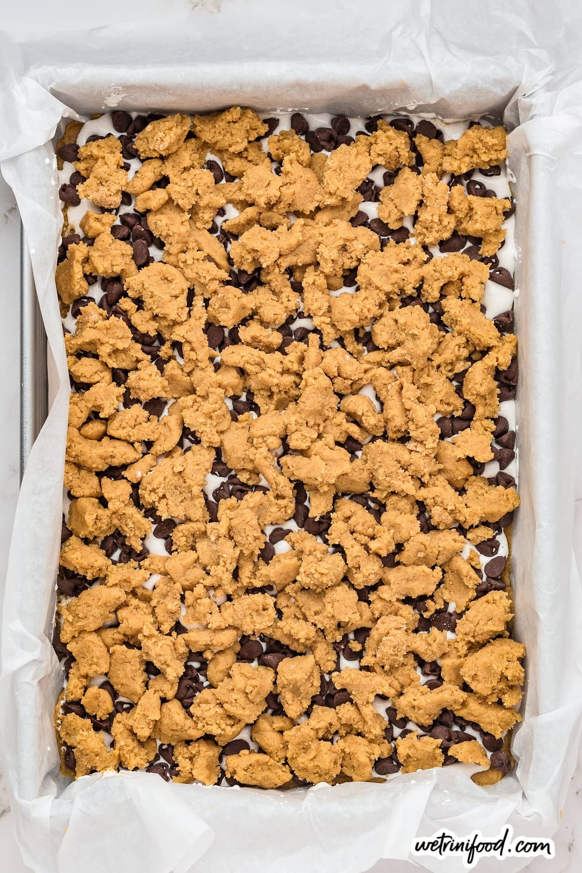 cookie dough topping for smores bar