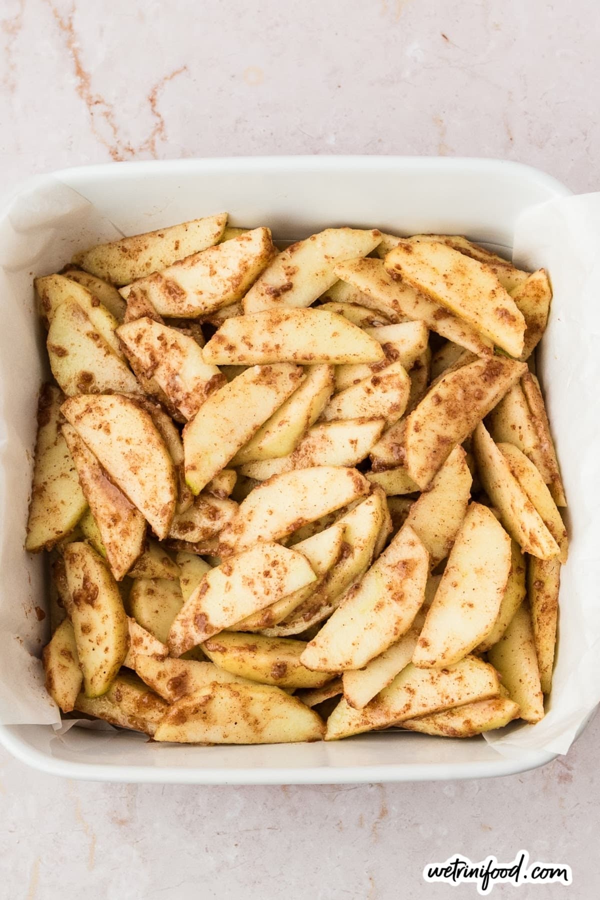 apple filling for bars