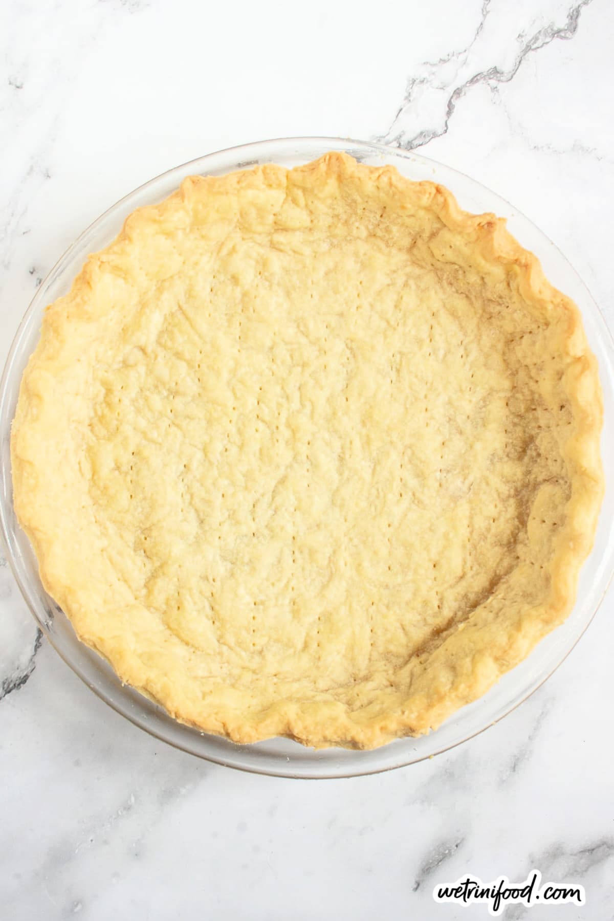 baked pie crust for pumpkin pie