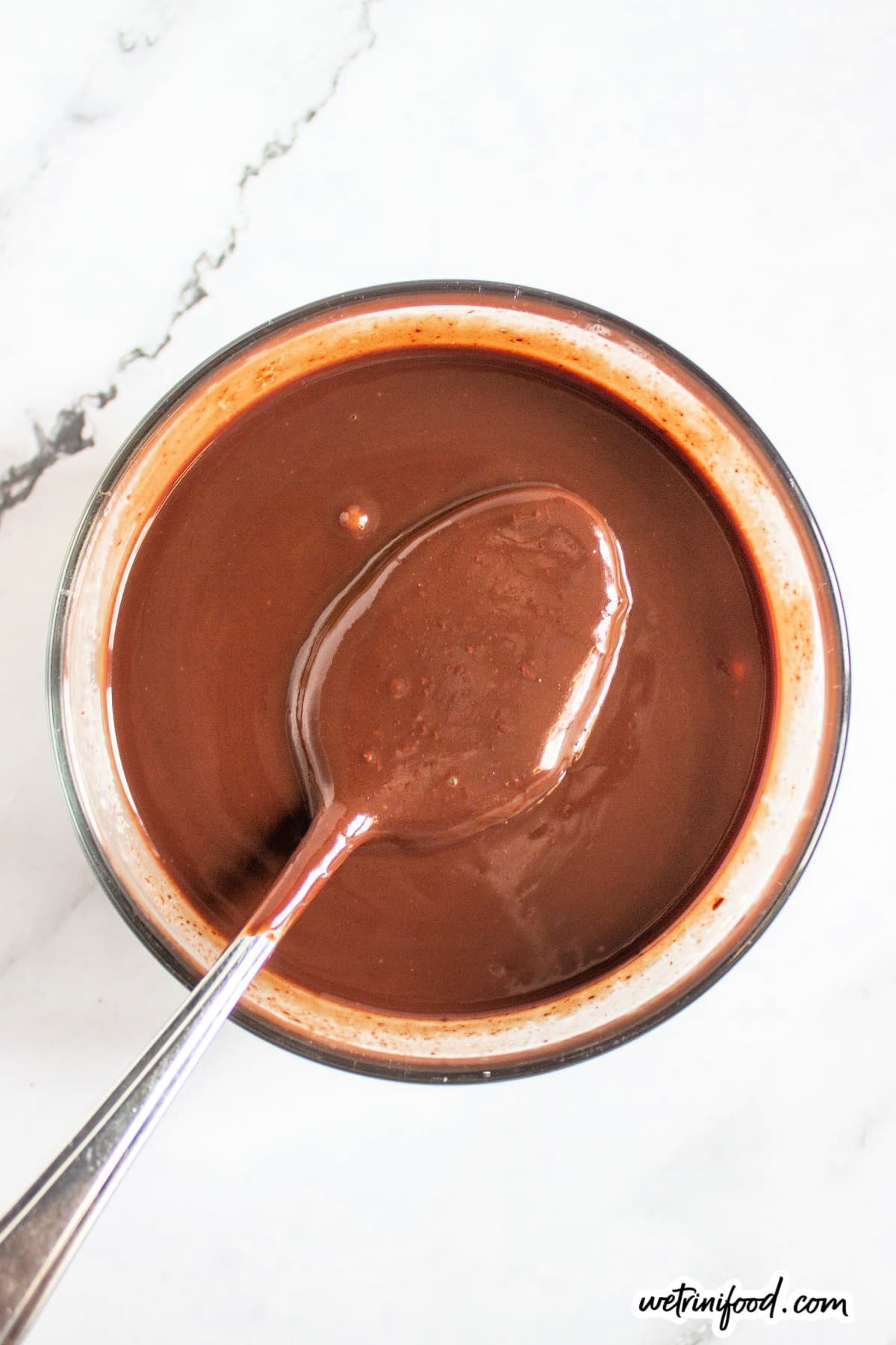 chocolate ganache for pumpkin pie