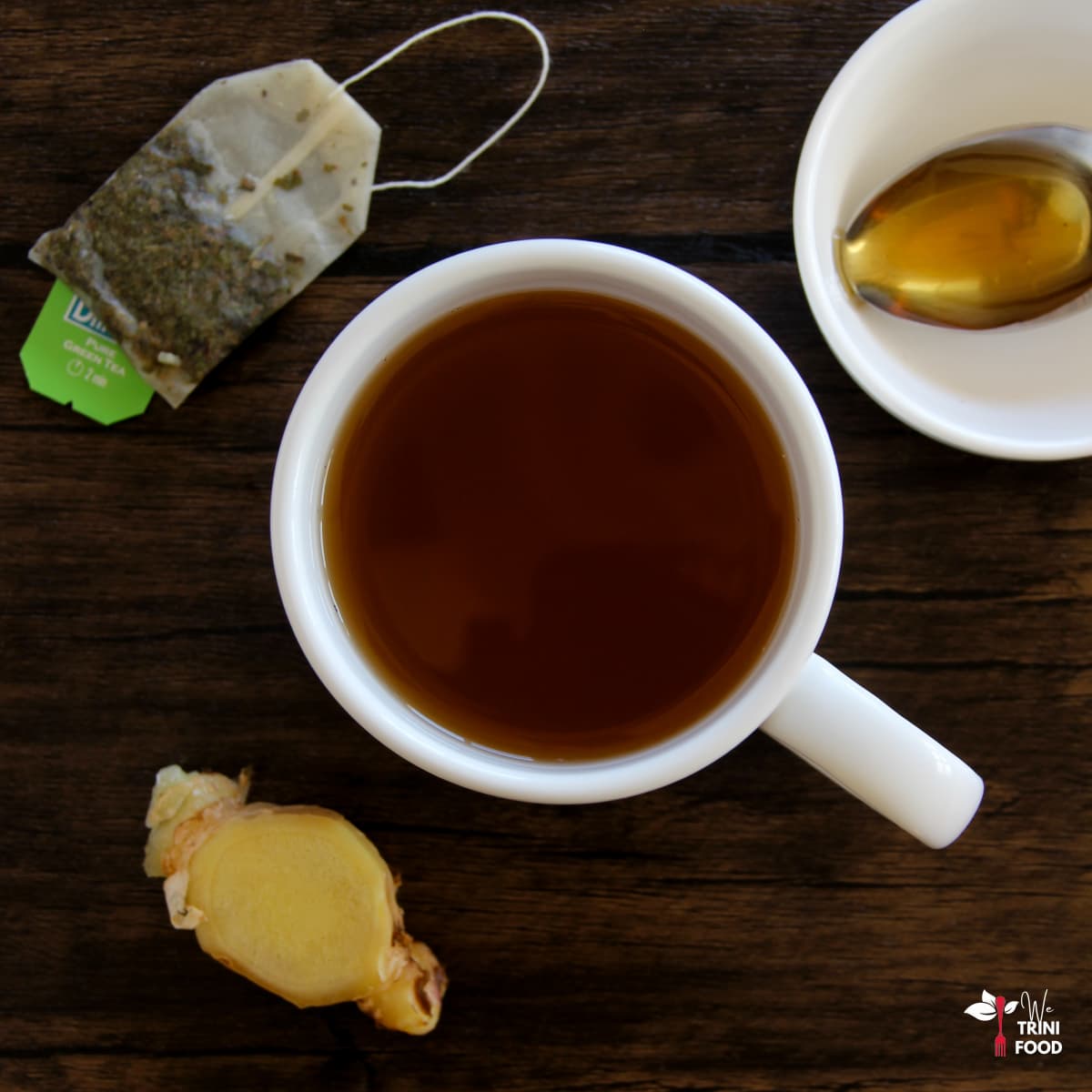 ginger green tea featured