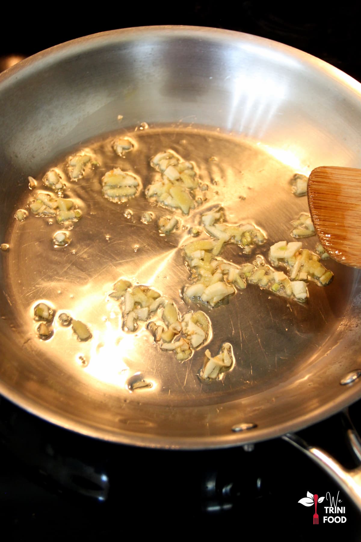 garlic and ginger for swiss chard recipe