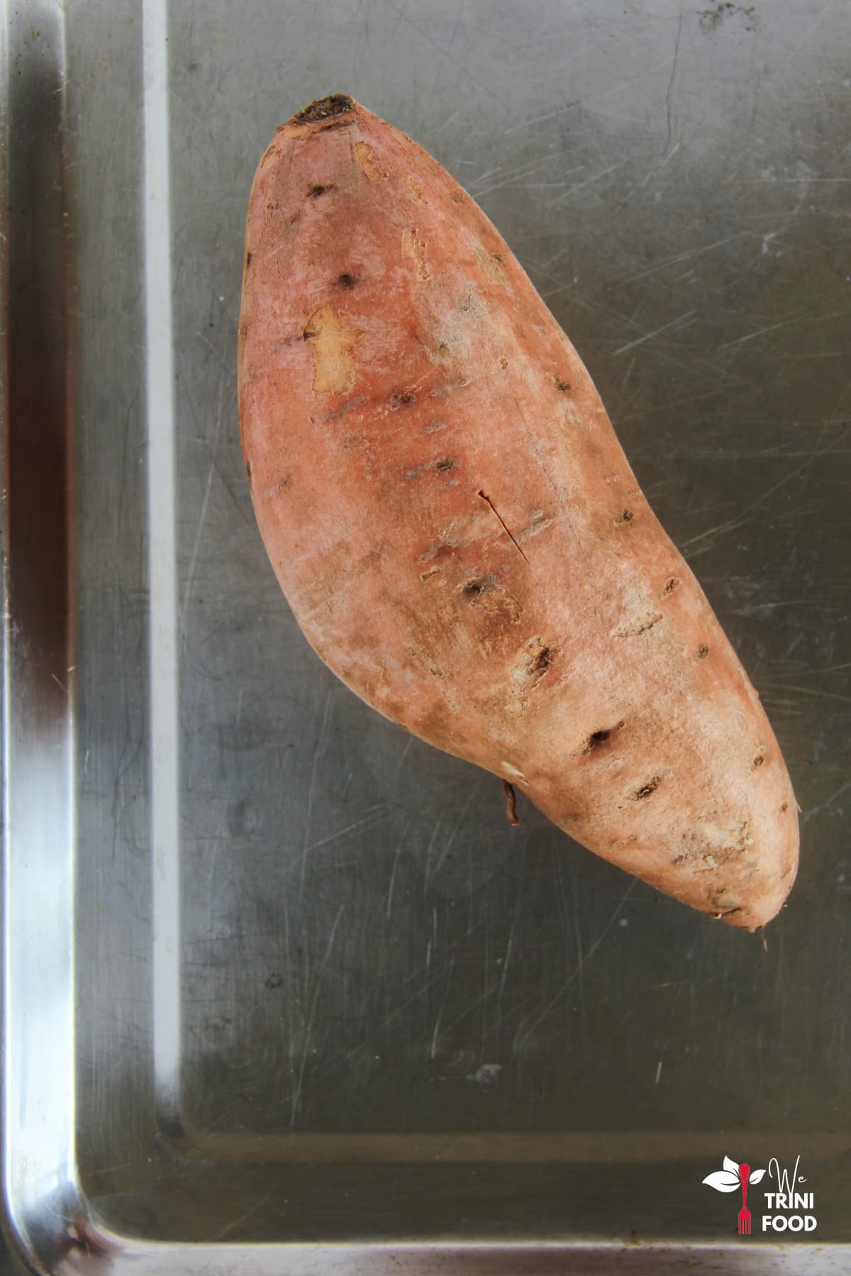 washed sweet potato for baked sweet potato