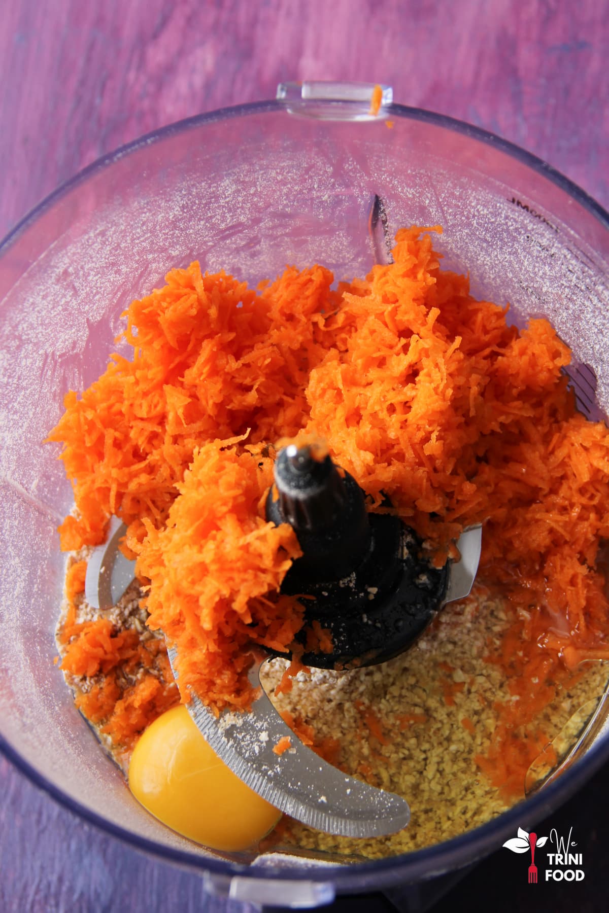 wet ingredients for gluten free dairy free carrot muffins