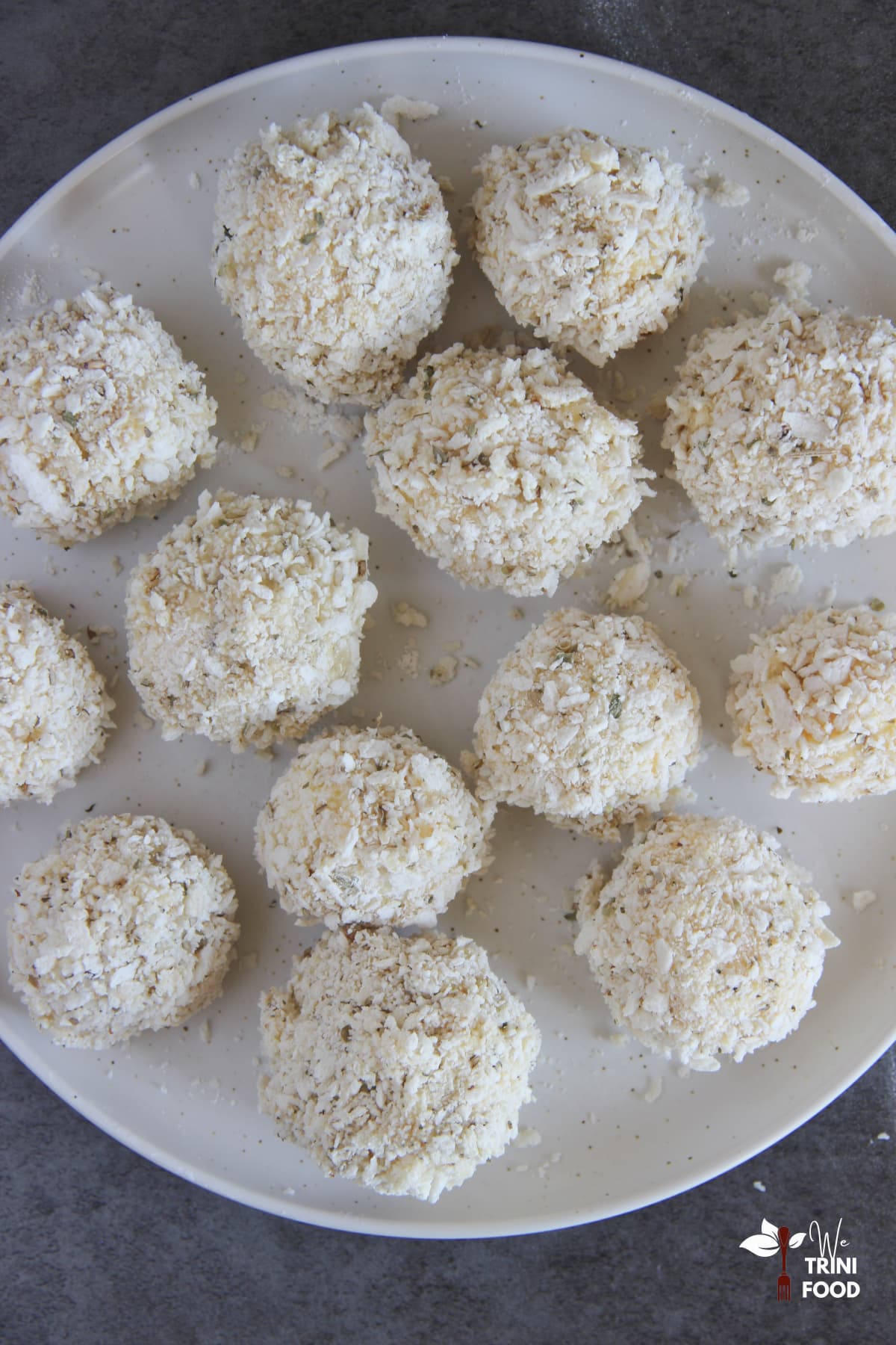Fried Goat Cheese Balls: Battered and Chilled