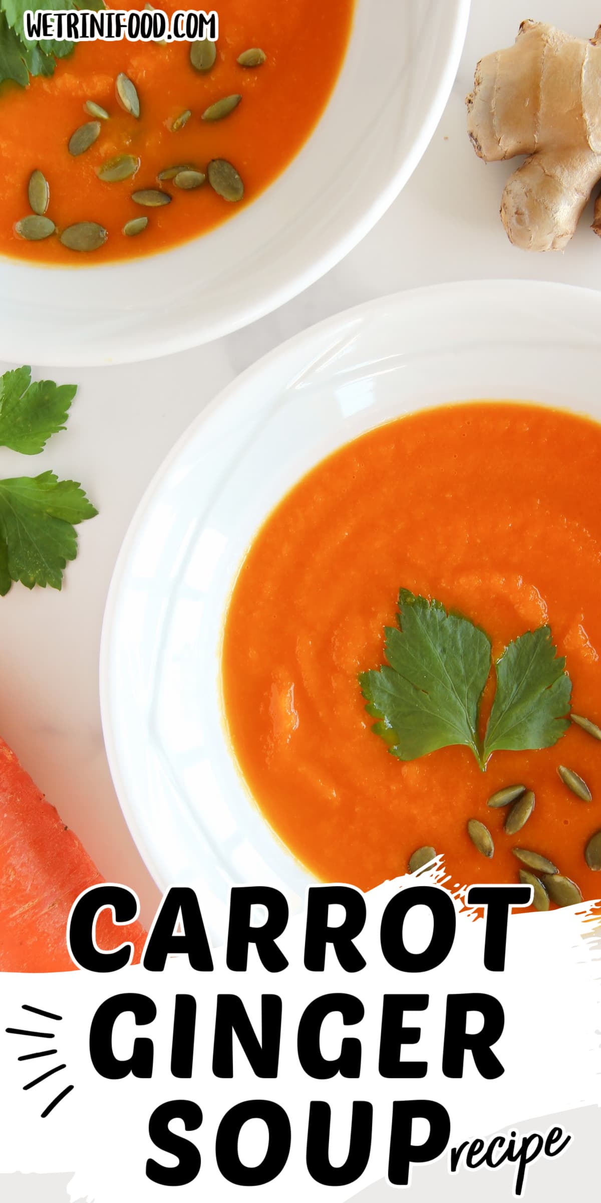 Carrot Ginger Soup Recipe: Easy Vegan Soup