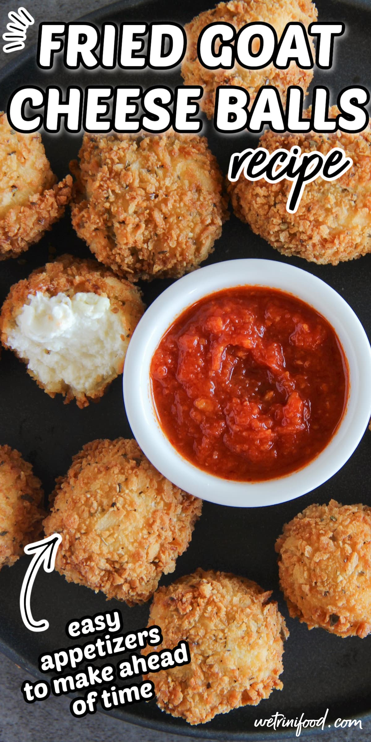 Fried Goat Cheese Balls: Easy Appetizers to Make Ahead