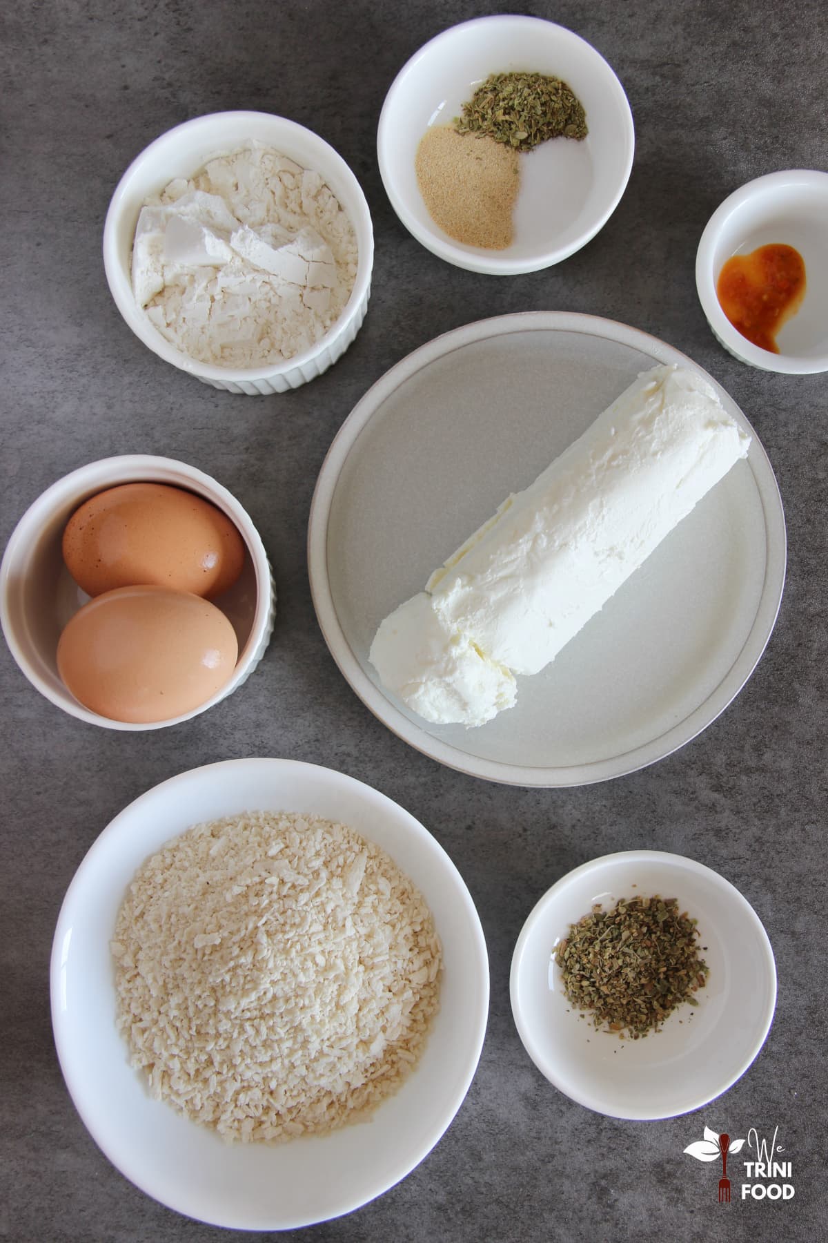 Fried Goat Cheese Balls: Ingredients