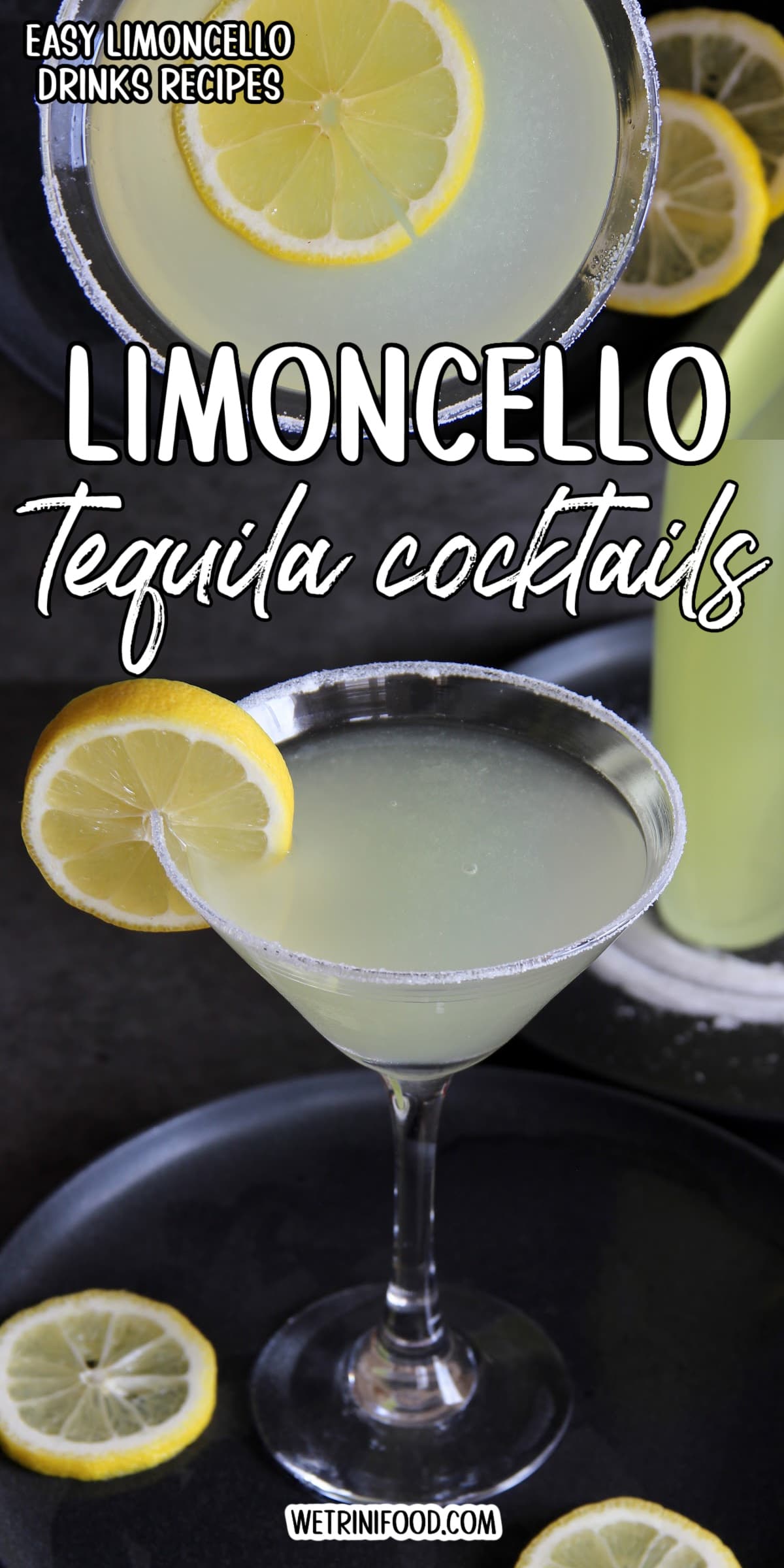 Limoncello Tequila Cocktails: Easy Limoncello Drinks Recipes