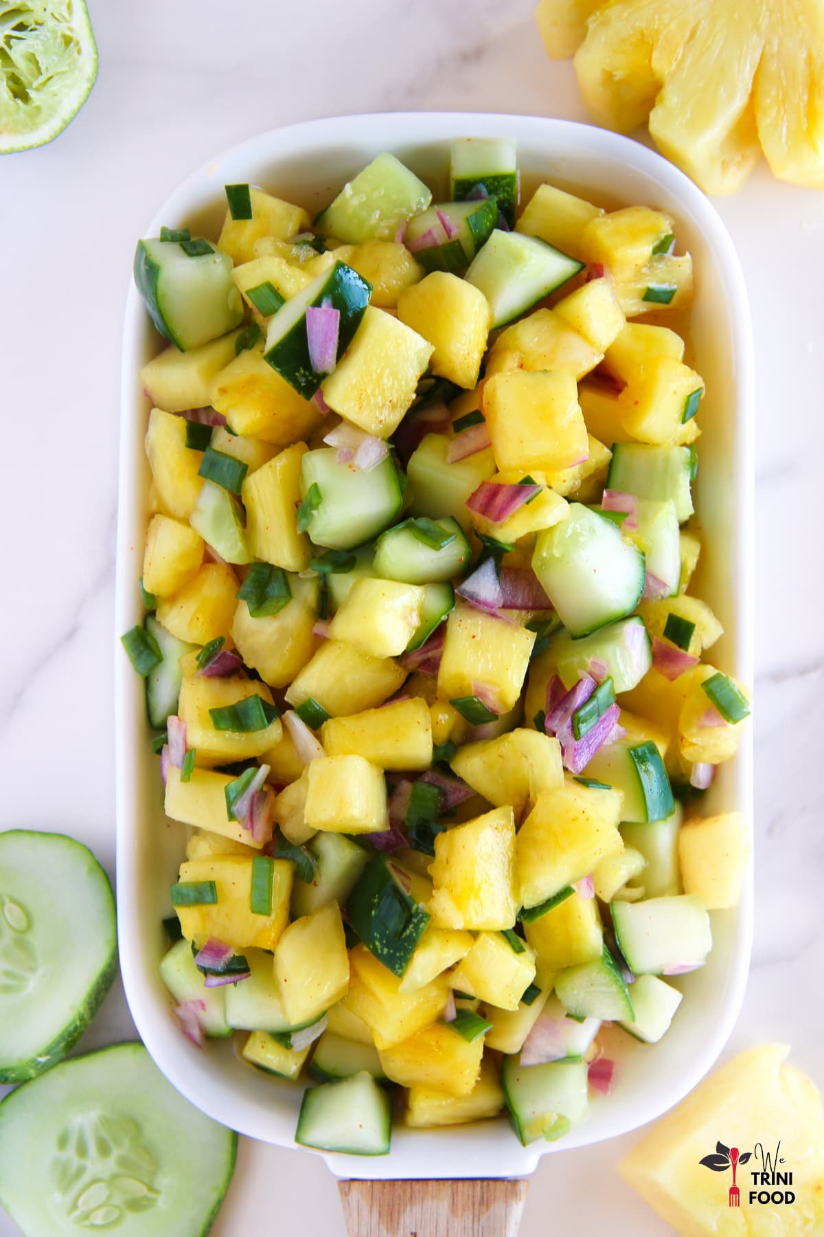 Pineapple and Cucumber Salad: Clean Eating Recipe