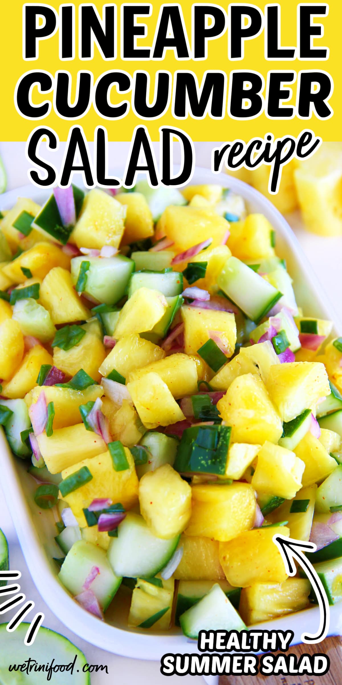 Pineapple Cucumber Salad Recipe: Healthy Summer Salad