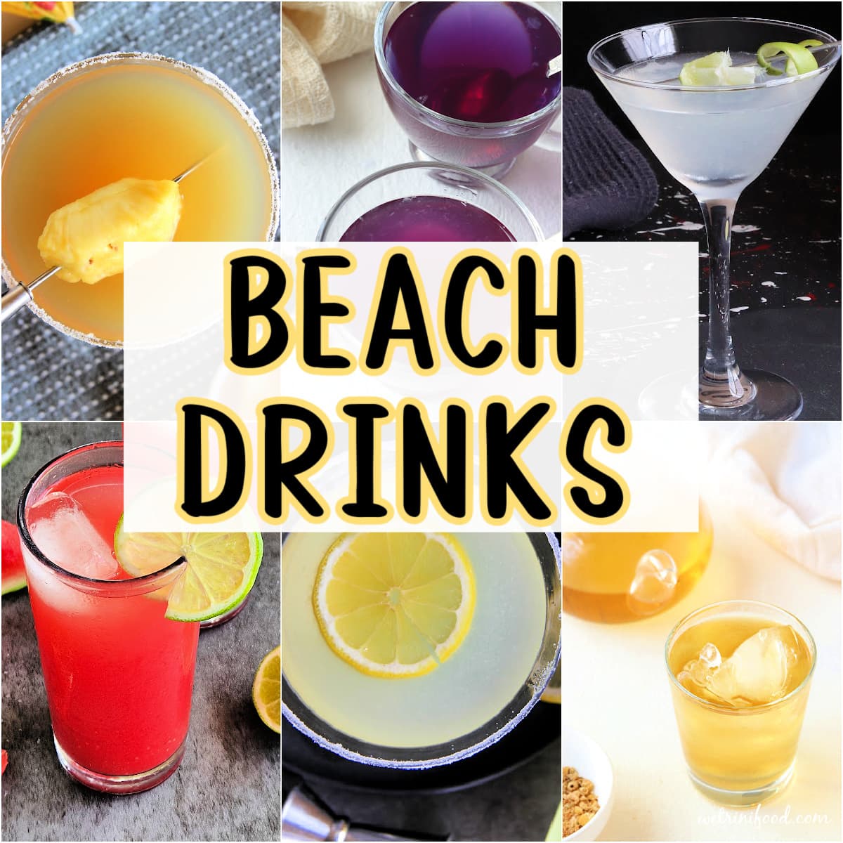 Beach Drinks: Summer Drinks for Beach Trips