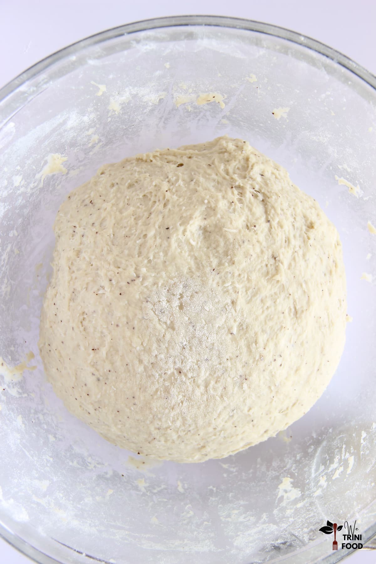 Coconut bake kneaded dough