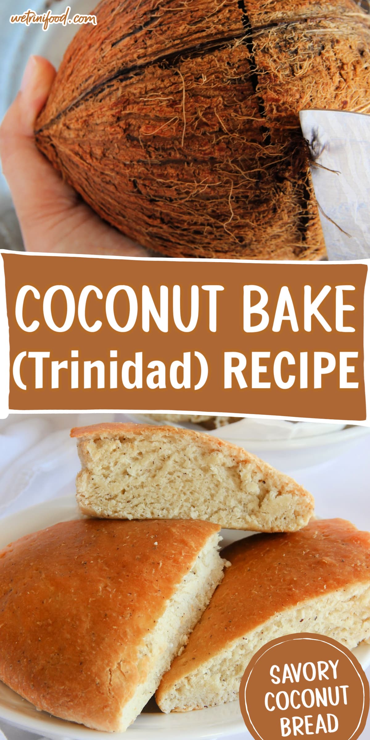 Coconut Bake Trinidad Recipe
